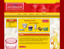 Tablet Screenshot of millbont.com